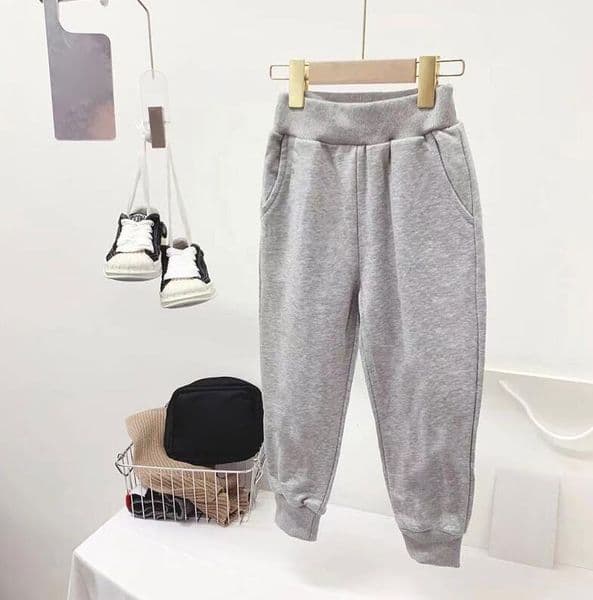 Kids Trousers Fashion Designer Pants for Boys Gilrs Sports Jogger Pants with Letters High Quality Child Clothing Black Gray