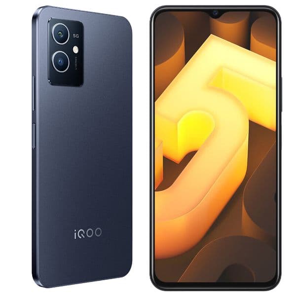 Original Vivo IQOO U5e 5G Mobile Phone 6GB RAM 128GB ROM Octa Core MTK Dimensity 700 Android 6.51" 60Hz Full Screen 13.0MP 5000mAh Fingerprint ID Face Wake Smart Cellphone