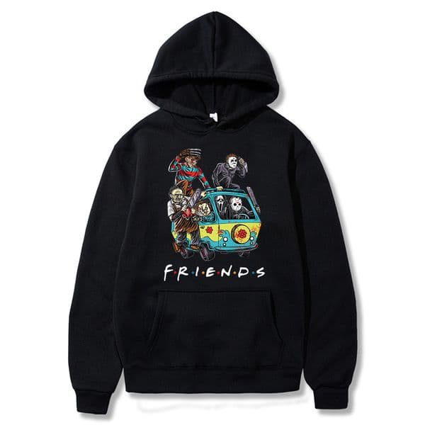 Men s Hoodies Sweatshirts Halloween Horror Friends Pennywise Michael Myers Jason Pullover Autumn Unisex 220914