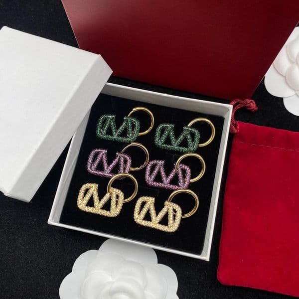 Fashion Earrings Designer Charm Simple Earing for Man Womes Classic 3 Colors
