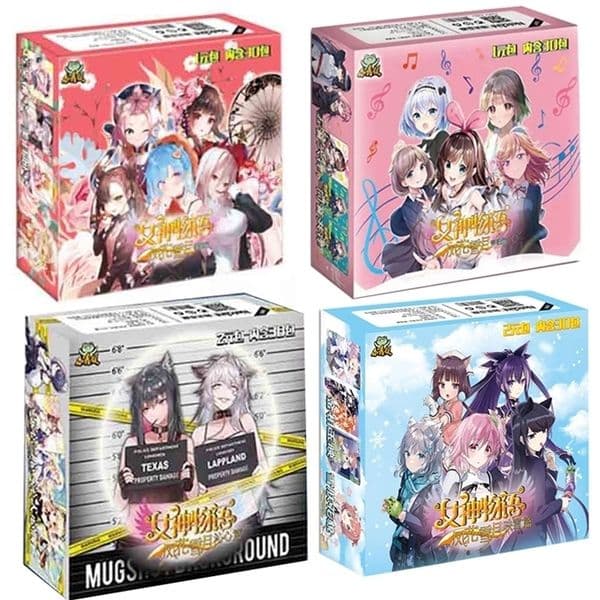 Card Games Goddess Story Collection Cards Child Kids Birthday Gift Game Table Toys For Family Christmas 220924