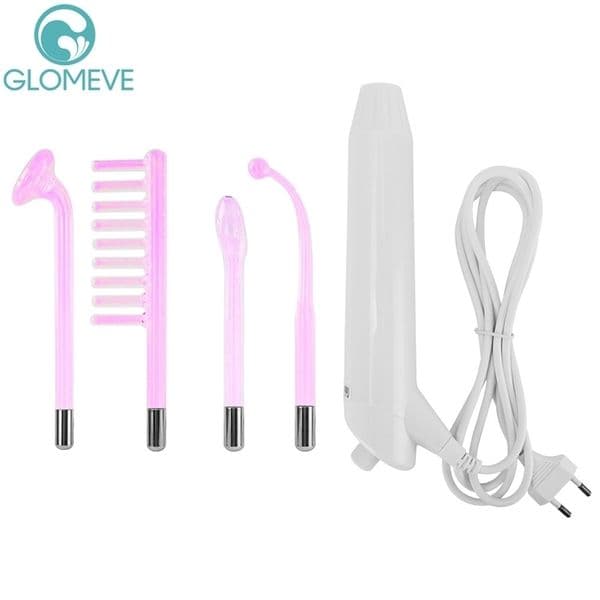 High Frequency Machine Electrode Glass Tube Wand Electrotherapy Skin Tightening Acne Spot Wrinkles Remover Beauty Tools 220428