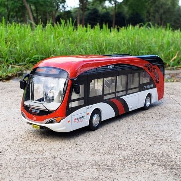 2025 new Diecast Model car Electric Tourist Toy Traffic Bus Alloy Car Simulation Metal City With Sound and Light Kids Gift 220930 Designer
