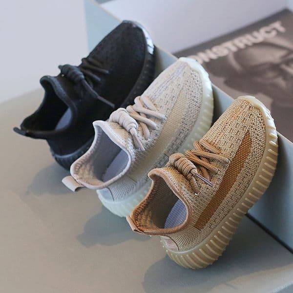 Spring Baby Soft Toddler Breathable Knitting Infant Boy Girl Shoes Kids Sneakers Size 21-32