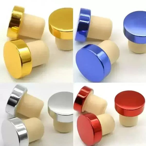 T-shape Wine Tool Stopper Silicone Plug Cork Bottle Stoppers Red Cork Bottles Bar Tool Sealing Cap Corks For Beer FY5339