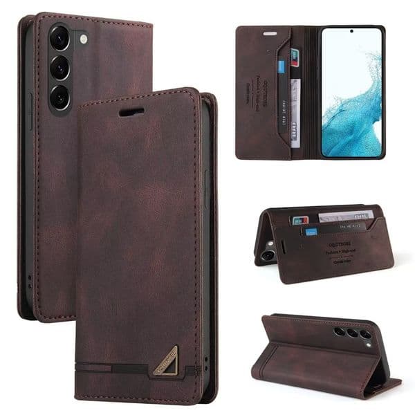 Phone Cases For Samsung Galaxy A57 A37 A17 A07 S26 Edge FE S25 A16 A06 A26 A36 A56 A55 A35 A25 A15 A05 A14 Ultra Plus 4G Wallet Retro Leather Anti theft Case Cover