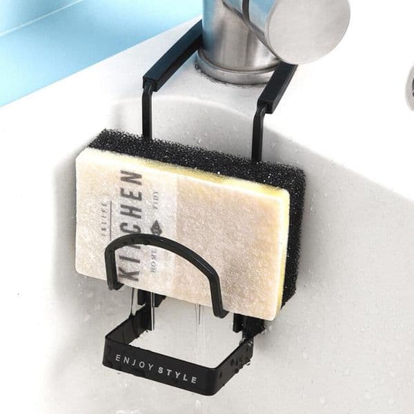 Other Kitchen Storage Organization Durable Sink Caddy Sponge Holder Small Bathroom Metal Organizer Liquid Dish Drainer Faucet Rack Shower Convenient 221205