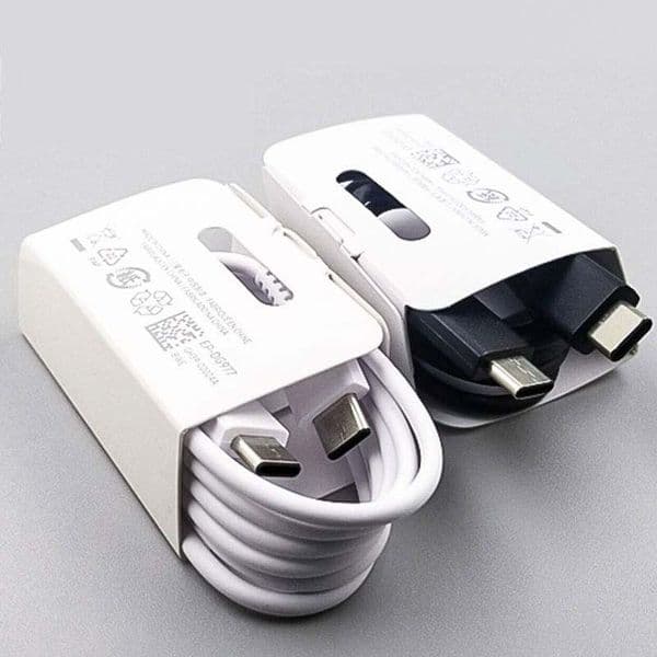 1m 3ft Fast 3A 25W Fast Quick Charging Type c USB C to C Cable For Samsung Galaxy Note 10 20 S20 s22 htc android phones pc