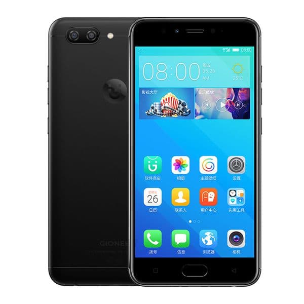 Original Gionee S10B 4G LTE Cell Phone 4GB RAM 64GB ROM Helio P10 Octa Core Android 5.5 inches 16.0MP Fingerprint ID OTG Smart Mobile Phone