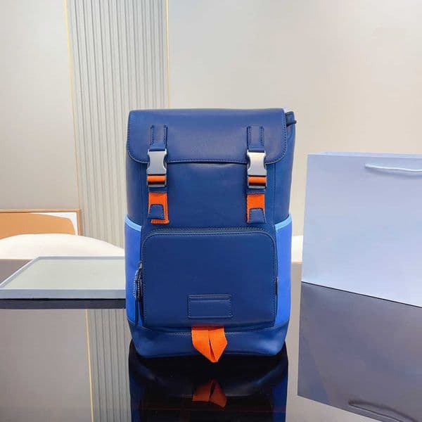 Backpack designer backpacks men luxury backpack purse leather back pack Fashion Color Matching Bookbags Shoulder Bags Women Handbags