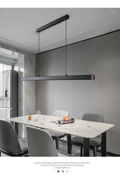 Dining room chandelier Nordic modern table bar lamp restaurant lights kitchen lights office company led strip lamps antique murano glass chandeliers