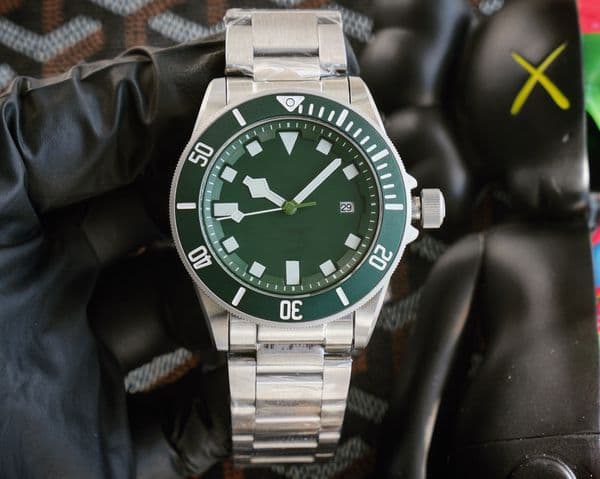 new men's watch automatic mechanical movement stainless steel business watches
