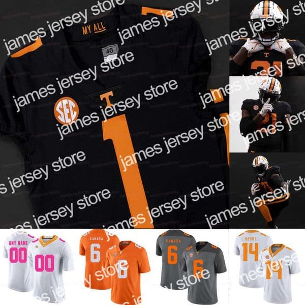 Football Jerseys Alvin Kamara Tennessee Volunteers College Football Jersey Hendon Hooker JaVonta Payton Joe Milton III Tiyon Evans Velus Jones Jr. Jabari