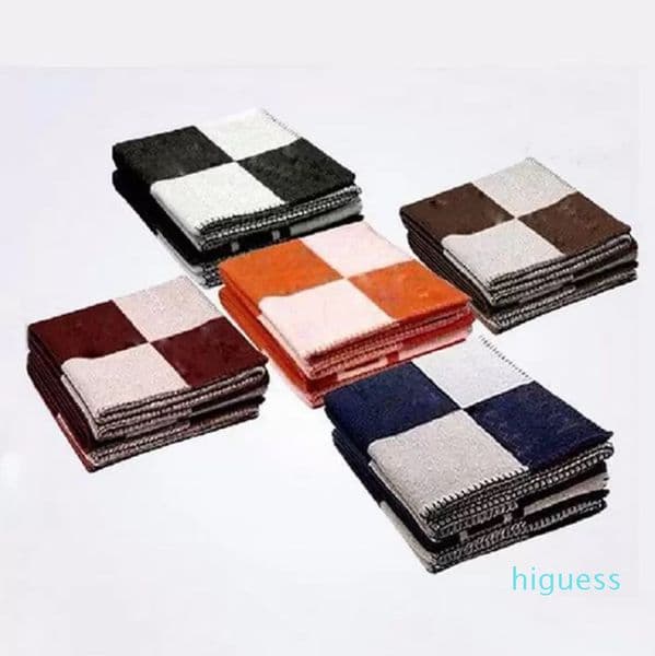 Letter Cashmere Blanket Crochet Soft Wool Scarf Shawl Portable Warm Plaid Sofa Bed Fleece Knitted Throw Towell Cape Blankets