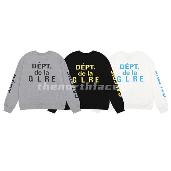Luxury Designer Mens Long Sleeve Sweatshirt Classic Double Arm Letter Print Sweatshirt Fashion Brand Crew Neck Pullover Top Black White Grey
