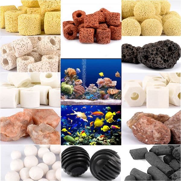 Filtration Heating 420g Aquarium Supplies Activated Carbon Ceramic Ring Bio Ball Net Bag Bacteria House Aquarium Fish Tank Filter Media Material 221119