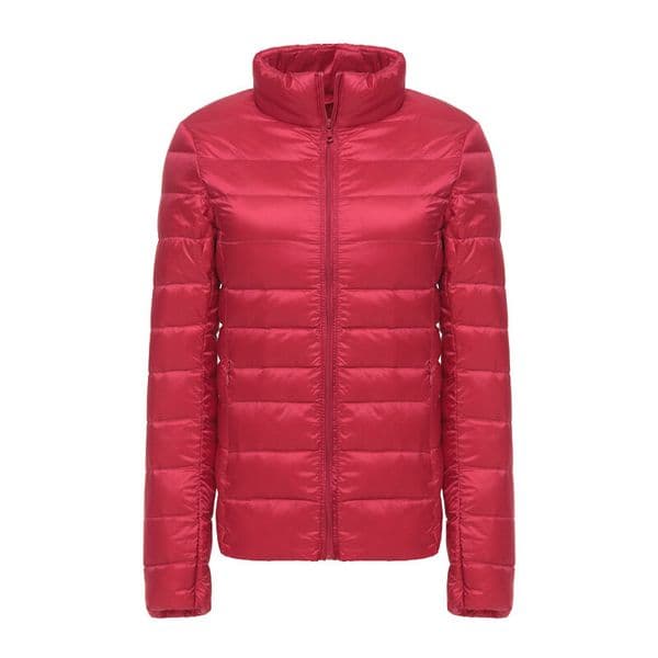 Womens Down Parkas 7XL Women 90% White Duck Jackets Ultra Light Thin Coat Autumn Winter Warm Stand Collar Hiking Abrigos 221118