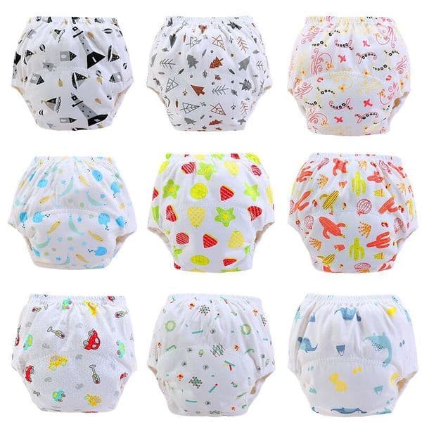 Cloth Diapers 5pcLot Baby Reusable Training Pants Washable Nappy Underwear 221125