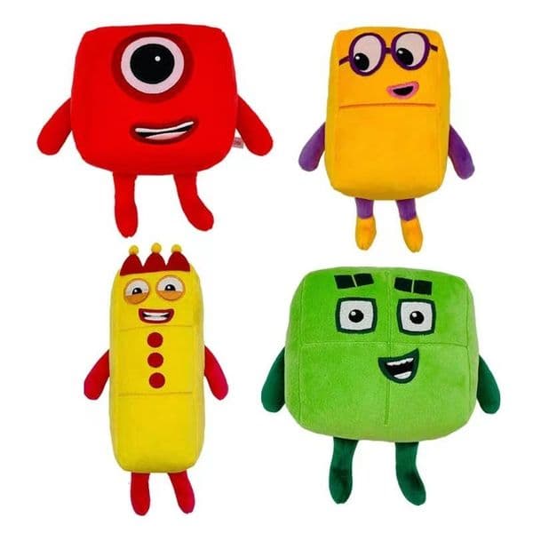 Plush Dolls Numberblocks Doll Toy Educational Number Blocks Stuffed Movie TV Sereis Toys Kids Gift 221125 Z260528