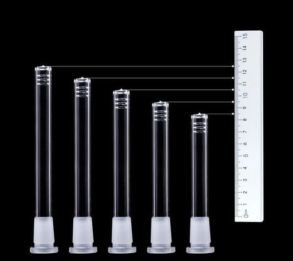 2026 New Diffused Glass Replacement 18Mm To 14Mm Slitted Down Stem Diffuser Slider 3 Inch6 Inch For Beaker Straight Tube Wat Free Shipping