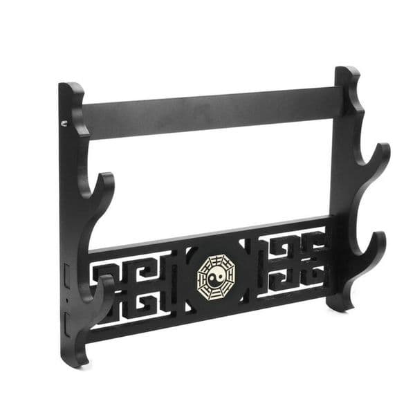 Novelty Items 123 Layer Wall Mount Samurai Sword Holder Katana Stand Bracket Home Decor 221129