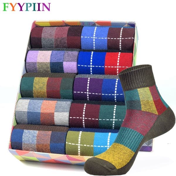 Mens Socks Short High Quality Compression Boat Fashion Dress Casual Colorful Gift Men Funny Cotton 221130