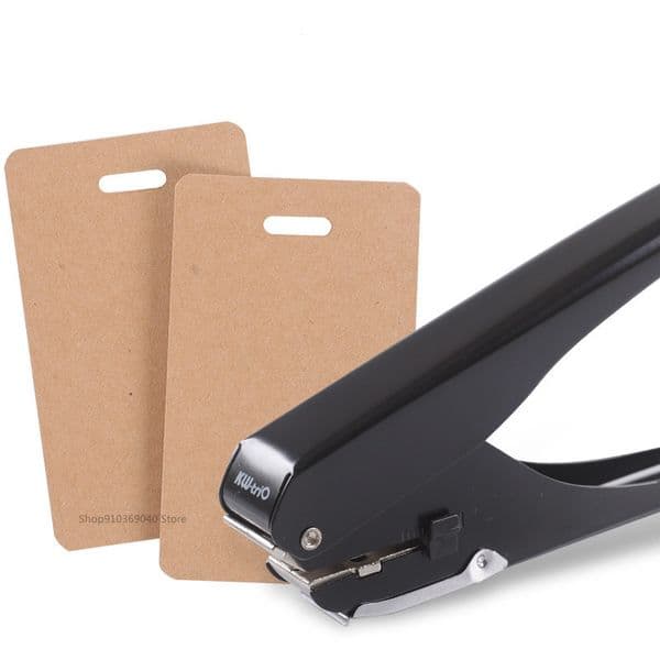 Other Home Storage Organization Oval Hole Punching Machine Business Carddocument Card Paper Punches for Card Making Paper Hole Punch Office Supplies 221130
