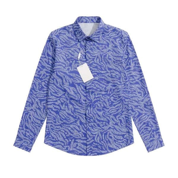 Mens Designer Shirts Brand Clothing Men Long Sleeve Dress Shirt Hip Hop Style Quality Cotton Tops 114068