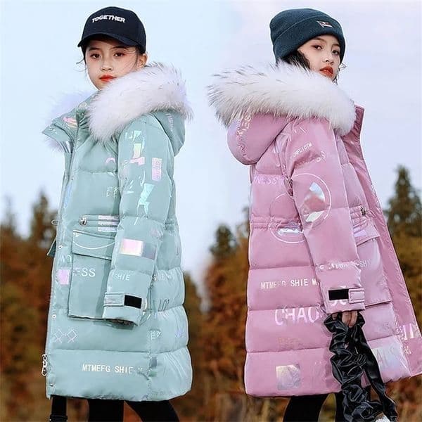 2026 New Designer Baby baby Winter Down Cotton Jacket Girls Waterproof Hooded Coat Children Outerwear Clothing Teenage 516Y Clothes Kids Parka Snowsuit Free Shi