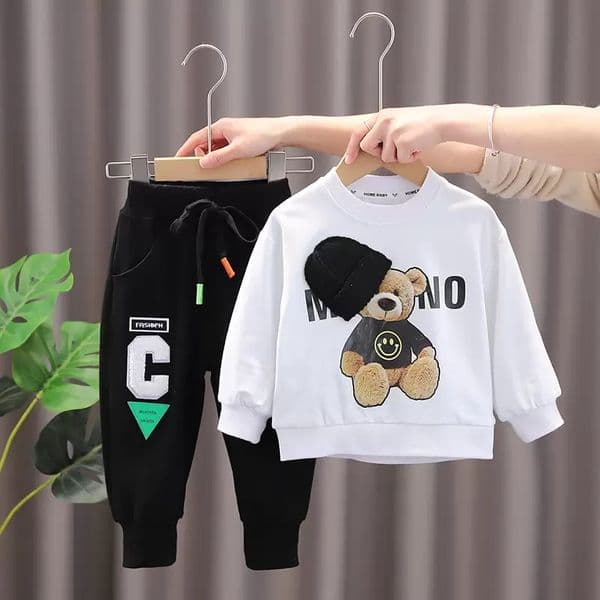 Baby Girls Boys Clothing Sets Children Casual Clothes Spring Kids Vacation Outfits Fall Cartoon Long Sleeve Shirt Pants S260428
