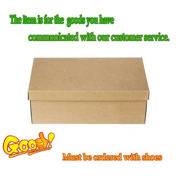 fan_runners x5 Box for shoes Slippers sandals If you have purchased shoe please do not place an order separately
