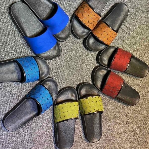 Casual Slippers G New Designer Women Brand Sandals Classic Men Print Letter Beach Shoes Luxury Leather Indoor Outdoor Waterproof Flip Flops Vintage Summer platform