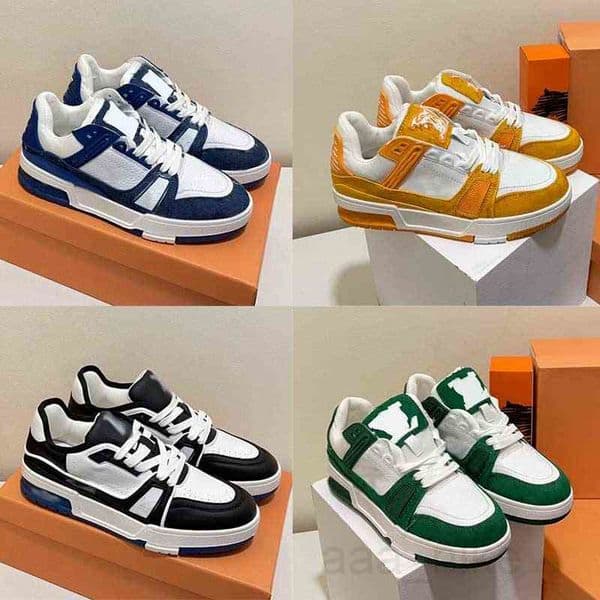 Casual Shoes Tpu Outsole Coach Sneakers Designer Cowhide New Couple Bizshoes Letter Printing Embroidery Fashion Joker Personality For Men H5BA