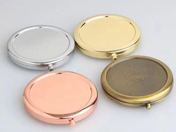 Portable Folding Cosmetic Pocket Mirror For Makeup Mirrors Beauty Accessories