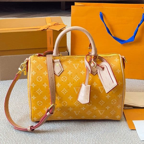 Totes Multicolor Designer handbag speedysoft Womens crossbody shoulder mirror quality Luxury Pillow leather chain bag travel must-have tote purse