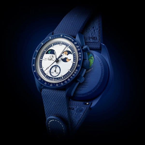 Watch Man Designer High-Quality New Color Bioceramic Moon Phase Mens Watch Full Function Quartz Chronograph high quality With Nylon Strap - Limited Editio
