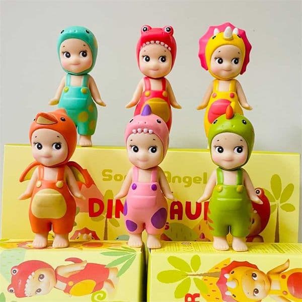Blind Box Dinosaur Series Hippers Harvest Cute Hippie Doll Trendy Car Mobile Phone Ornaments Dumplings ChildrenS Toy Gift