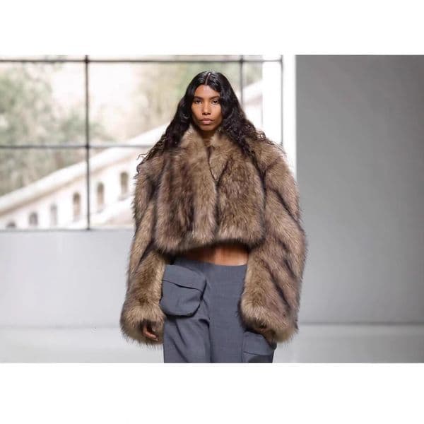 Imitation Mink Fur Short Coat for Women New Autumn and Winter Womens Jacket Fur Coat y0002