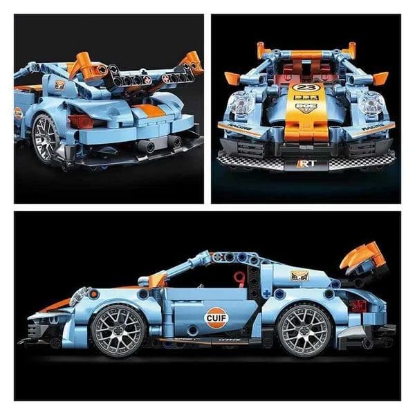 Build Block Set Brick Model Kit New Building City Speed brick Car Pcs Festive Giving Racing Vehicle Blocks Engine Super Racers B