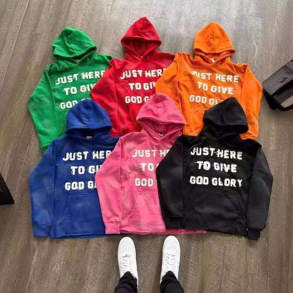 Cross Digital 3D Printed Sports Men and Women Y2K Street Hip Hop fashion loose Sweatshirt Hoodie