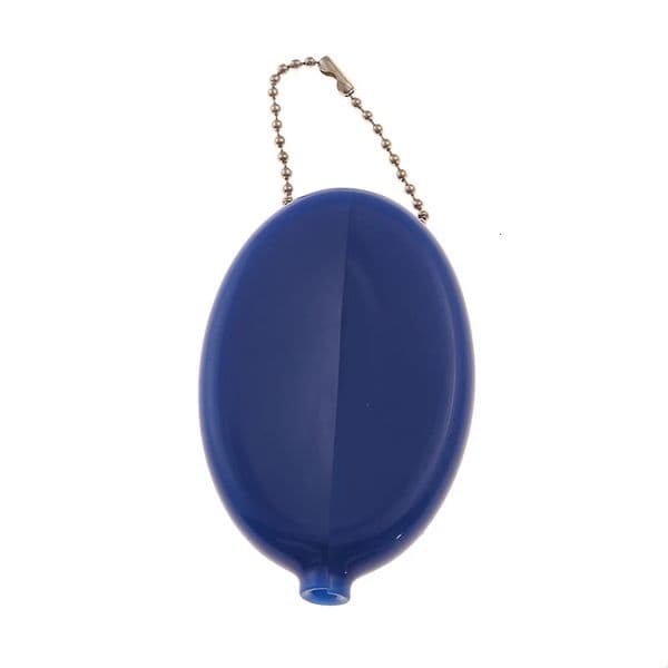 Korean Version Fashionable And Minimalist Solid Color Creative Zero Wallet PVC Soft Rubber Coin Portable Handbag With Bead Chain 250903BJ