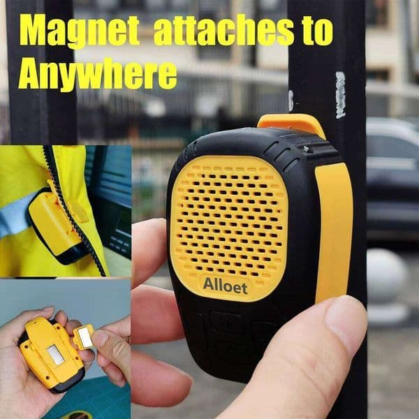 Bluetooth Compatible Waterproof Jobsite Outdoor Wearable Up To Hours Battery Life Small Speaker