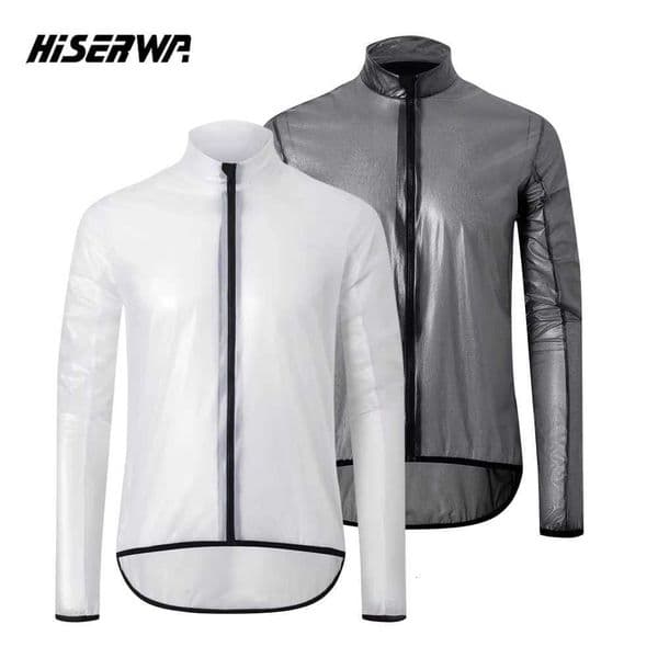 HISERWA Cycling Rain MTB Road Wind of Water of Raincoat Lightweight BreathabLE Bike Windbreaker BicycLE Jersey Shirts Z250903
