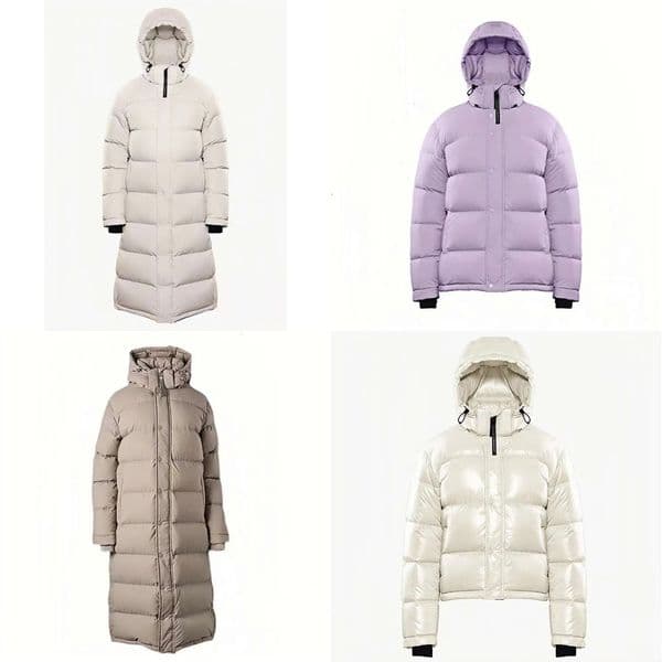 Designer Aritzia down jacket super puff short hooded vest branded waistcoat Canada down thickened extreme coId warm knee length jackets aritzia fleece