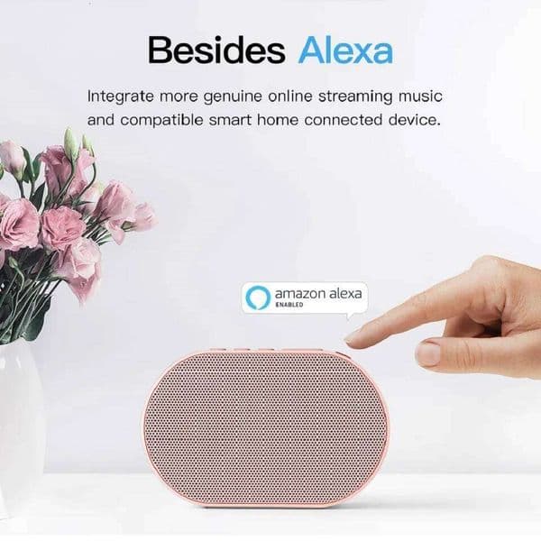 GGMM Portable Speaker Mini Bluetooth Wireless W HiFi DSP Column With Mic Pocket Size Support Voice Assistant H Music Playing