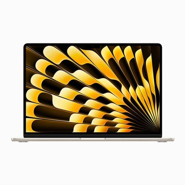 Apple MacBook Air MQKU3 2023 15.3" Laptop Computer M2 8+10-Core- 8GB RAM 256GB SSD Starlight (95% New)