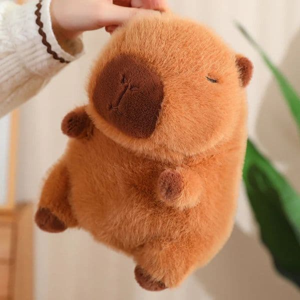 2030CM Cute Kapibala Capybara Plush Toy Kawaii Internet Celebrity Capybara Jun Doll Ugly Guinea Pig Doll 250905BJ