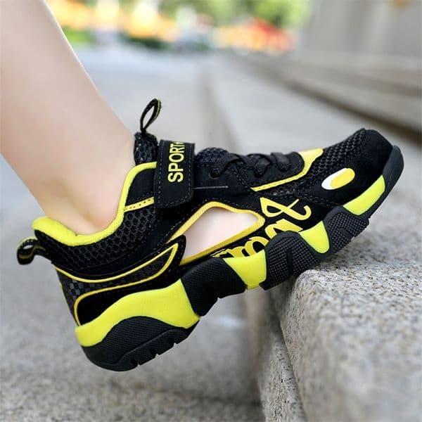 Kids Summer Shoes Kids Sandals Breathable Boys Sandals Soft Childrens Shoes Outdoor Protecting Toes Beach Sandal Water Shoes250904BJ