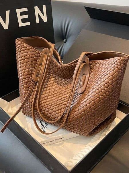 Quilted Large Capacity for Women 2023 Autumn Winter New Fashion Tote Niche Versatile Shoulder Bag