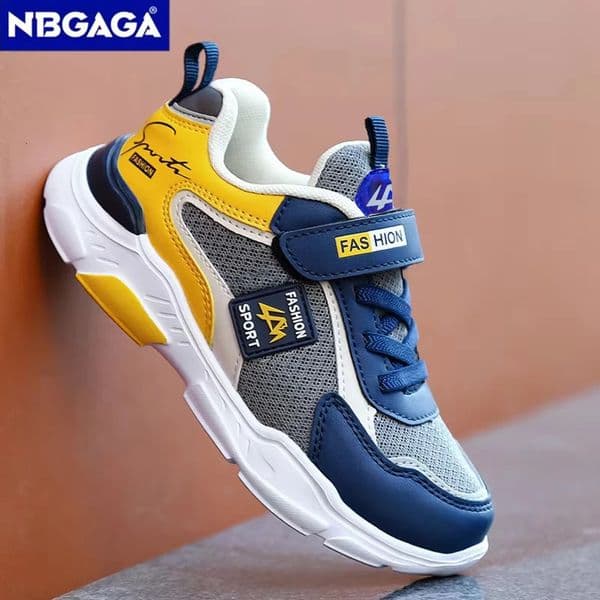 Children Sport Shoes Boys Fashion Mesh Breathable Casual Sneakers Lightweight Running Comfort 250906